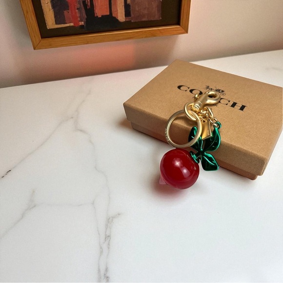Coach Accessories - Coach Carrots Keychain in Red and Green